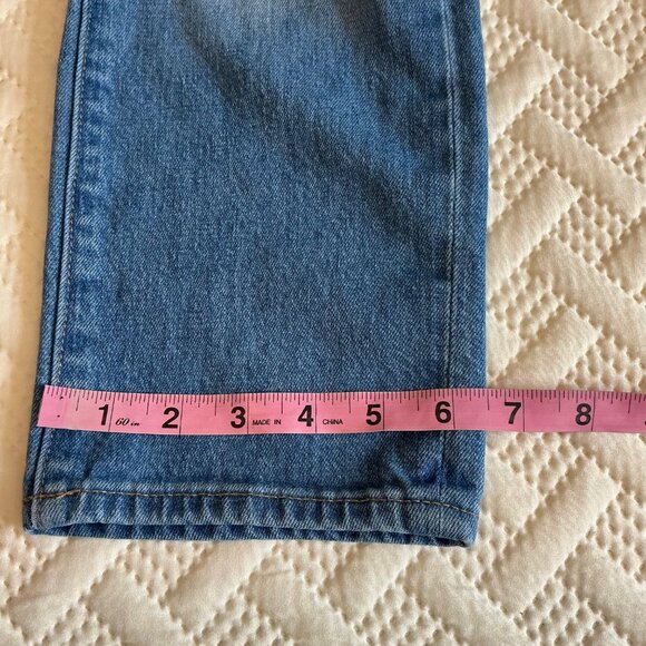 J. Crew Womens Broken In Boyfriend Jeans 25 Blue Medium Wash Distressed - Picture 10 of 12